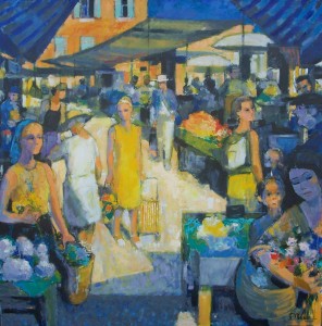 Sur le Marché d'Apt | Pierre Neveu